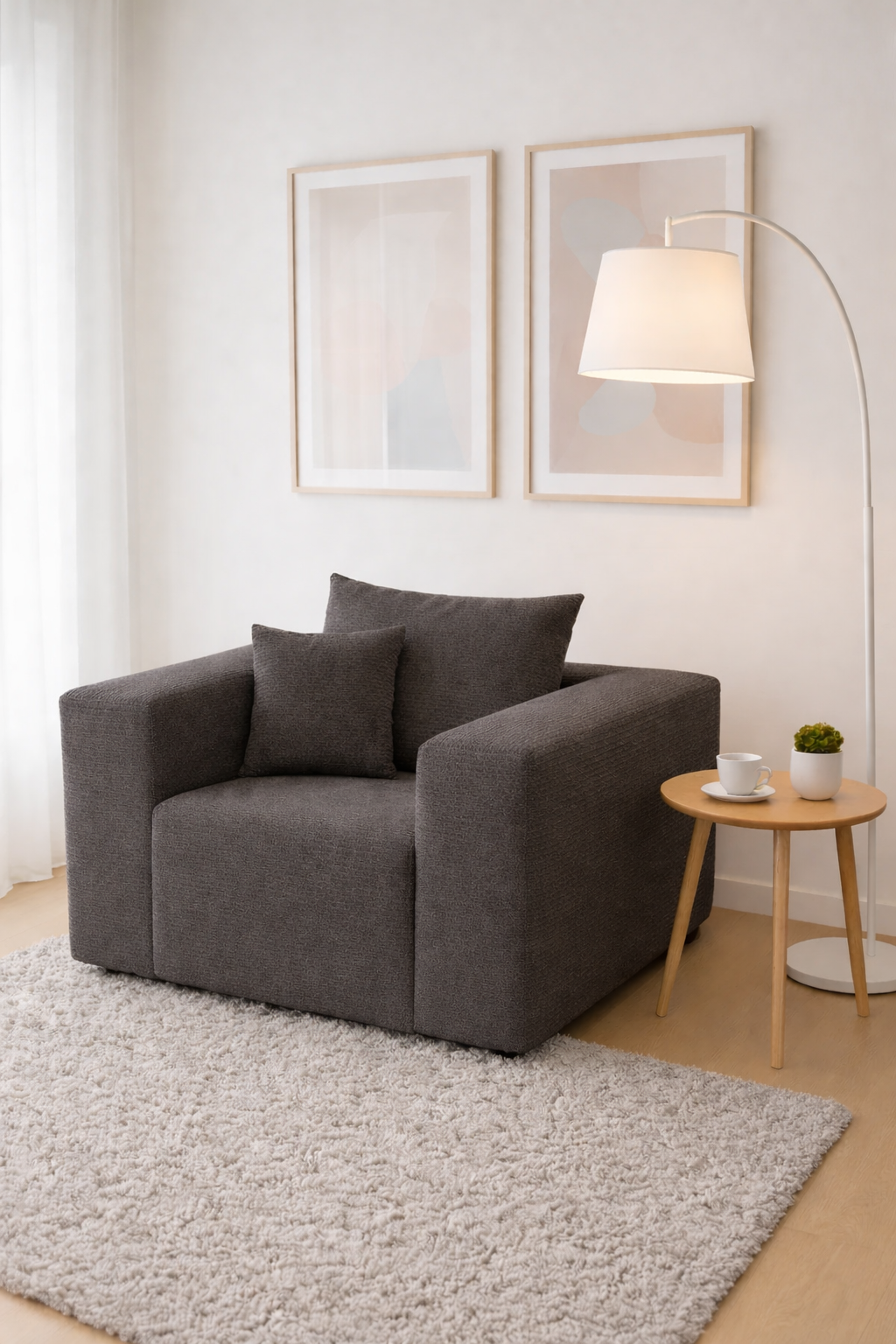 Sofá Habitus One (1 puesto) - Compressed Technology