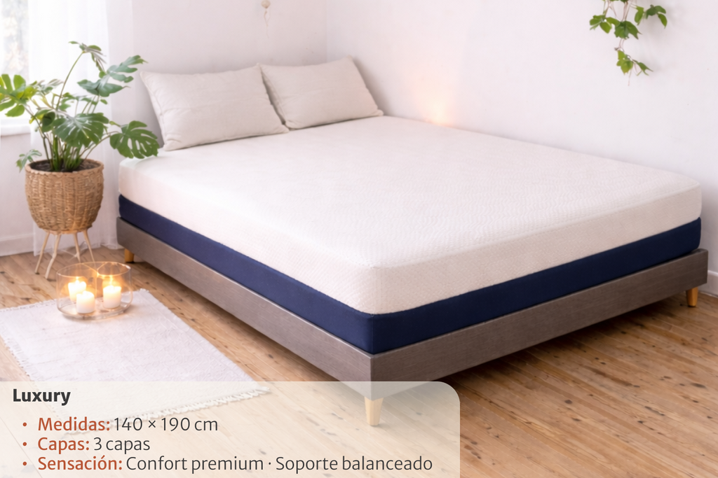 Colchón Habitus Luxury 1.40 × 1.90 m