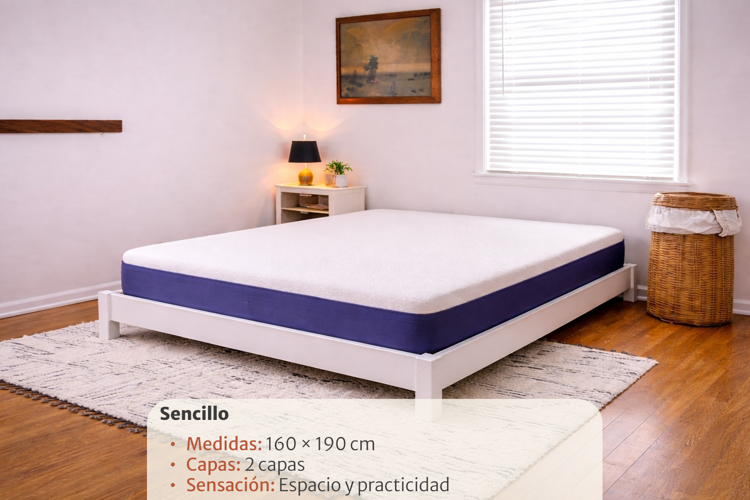 Colchón Habitus Sencillo 1.60 × 1.90 m